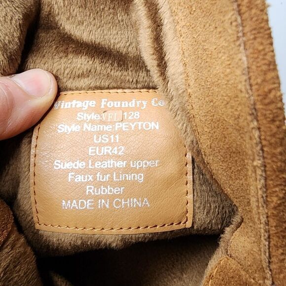 Vintage Foundry Cowgirl Western Boots SZ 11 New Without Tags - Picture 3 of 5